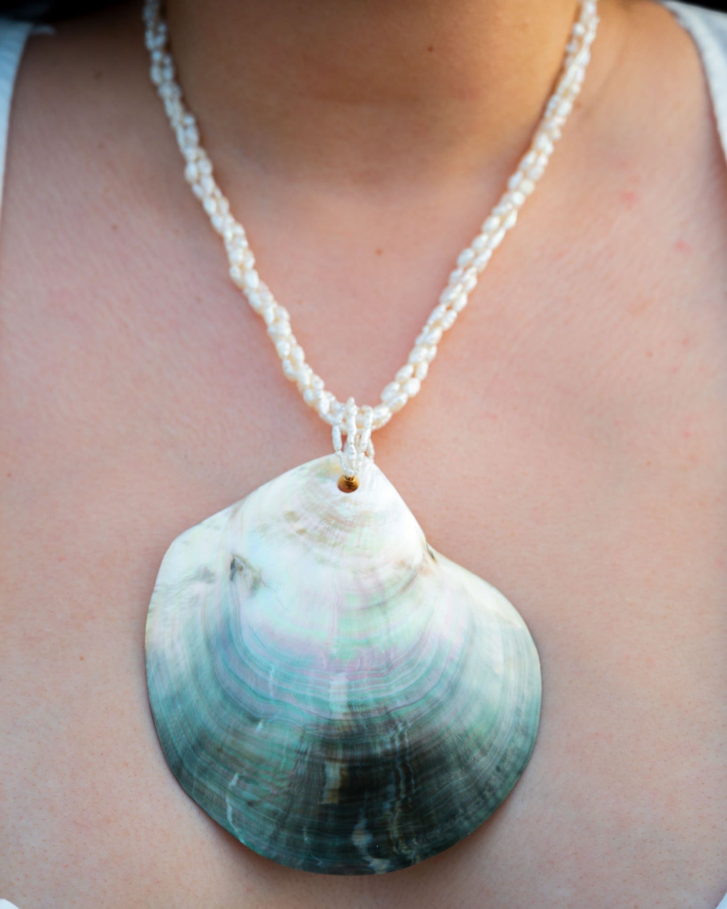 Venus Anadiómena — Claudine Artisanal, handmade pearl jewelry